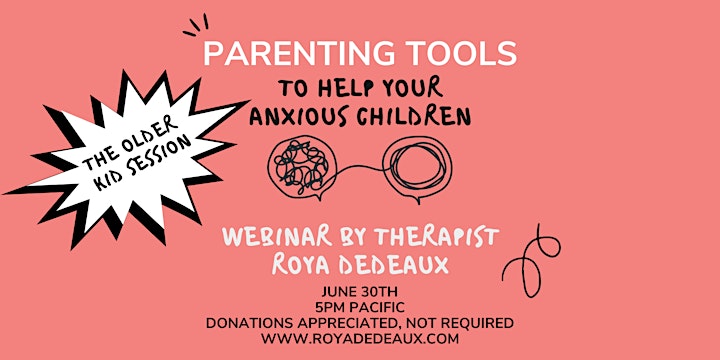 Parenting Tools for Helping Anxious Children (olde image