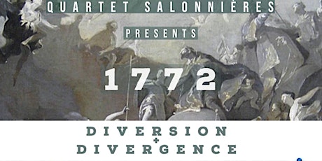 Quartet Salonnières 1772: Diversion & Divergence (in-person)