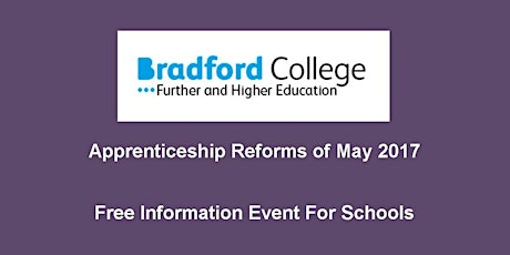 Apprenticeship Reforms for Schools and Academies primary image