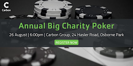 Carbon's Annual Big Charity Poker Night