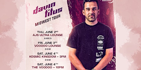 Davin Titus Midwest Tour