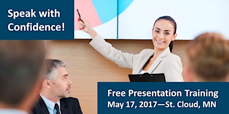 Speak with Confidence! Presentation Training (FREE)-St. Cloud primary image