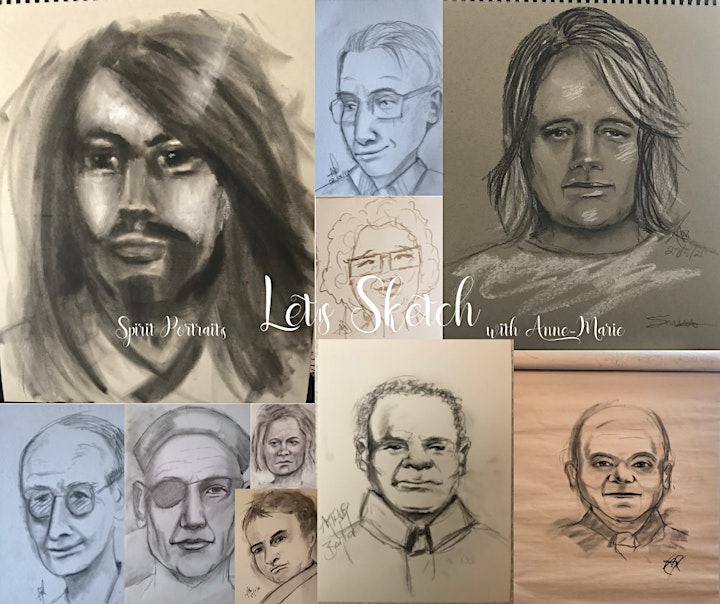 Spirit Portraits Speed Portraits Drawing Workshop image