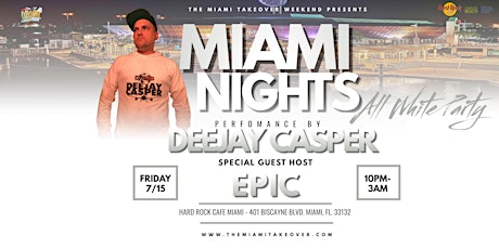 MTO2022: Miami Nights All-White Party (Single Event Only) tickets