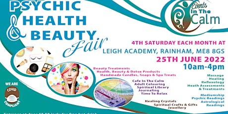 Psychic Health And Beauty Fair Rainham