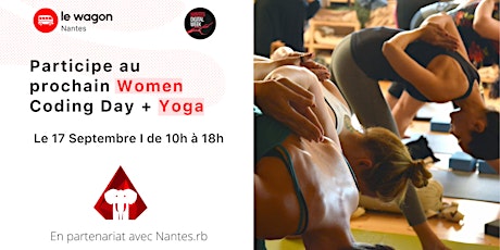 [Nantes Digital Week] Women Coding Day & Yoga billets