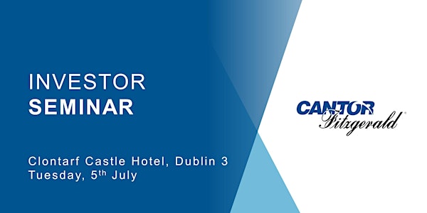 CPD Investor Seminar at The Clontarf Castle Hotel, Dublin 3