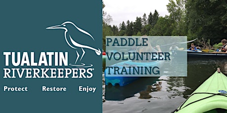 Paddle Trip Volunteer Training with Tualatin Riverkeepers