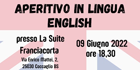 Hauptbild für APERITIVO IN LINGUA - ENGLISH