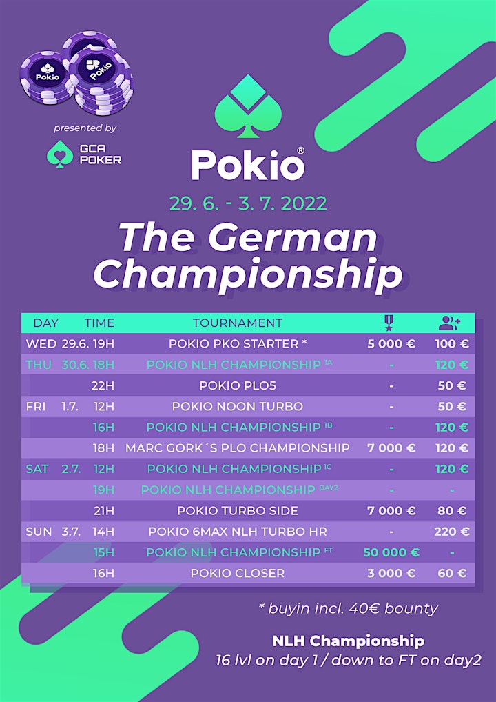 POKIO - THE GERMAN CHAMPIONSHIP: Bild 