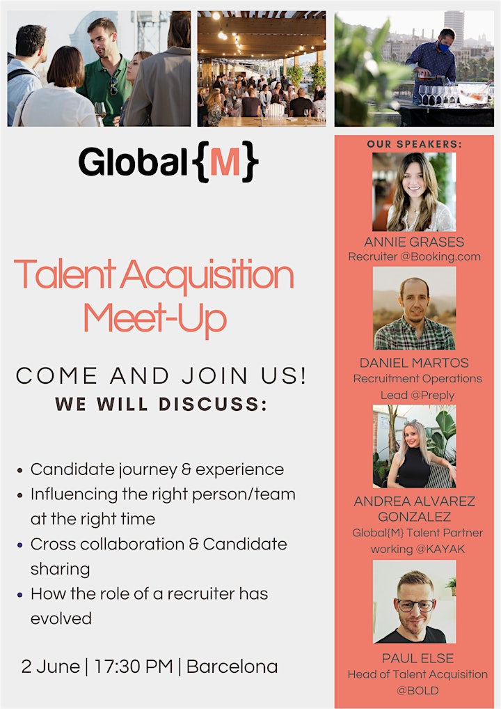 Global{M} Talent Acquisition Meet-up - Barcelona image