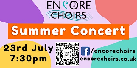 Encore Choirs Summer Concert tickets