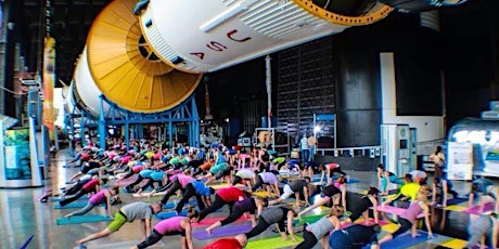 Sun Jun 11th 5:00pm YOGA AT THE ROCKET @ U.S. Space & Rocket Center primary image