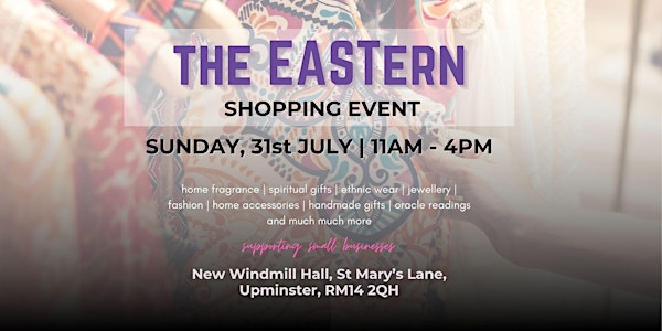 The EASTern Shopping Event