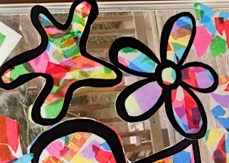 Crafty Family Workshop - making 'stained glass windows' with Janet Caddick tickets