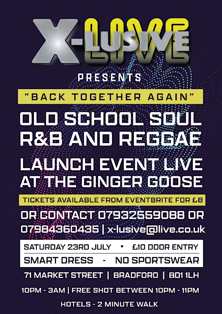 X-Lusive Live Launch Night - "Back together again" image