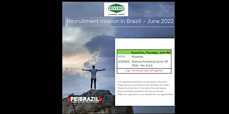 Recruitment event on Guarulhos,  June 9th