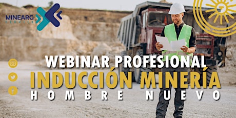 Imagen principal de Webinar Profesional - Hombre nuevo en Minería