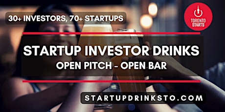 Startup Investor Drinks tickets