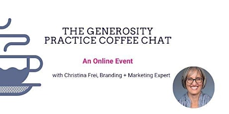 Generosity Practice Coffee Chat