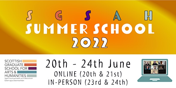 SGSAH Summer School 2022