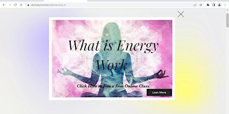 What is Energy Work/Healing tickets