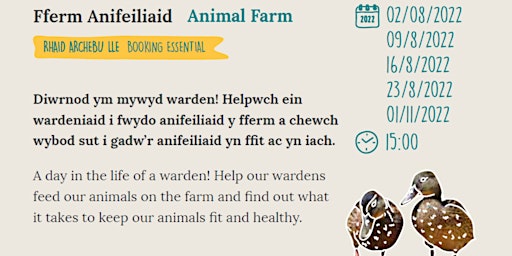 Fferm Anifeiliaid || Animal Farm