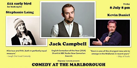 Comedy at the Marlbough tickets