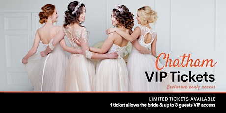 Chatham Pop Up Wedding Dress Sale VIP Early Access tickets