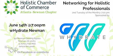 Networking for Wellness Professionals - Meet wHydrate Newnan