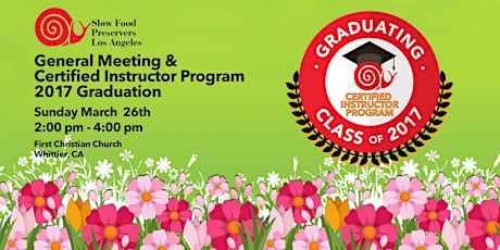 2017 Certified Instructor Class Graduation & General Meeting March 2017 primary image