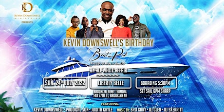Kevin Downswell’s Birthday Boat Ride tickets