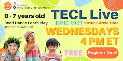 TECL Live for Kids on Zoom!