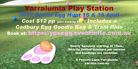 Yarralumla Play Station 2017 Easter Egg Hunt primary image