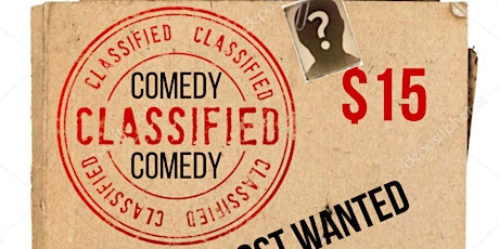 Image principale de Classified Comedy (live comedy show)