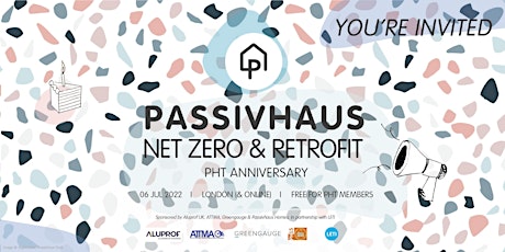PHT Anniversary: Passivhaus, Net Zero, & Retrofit tickets