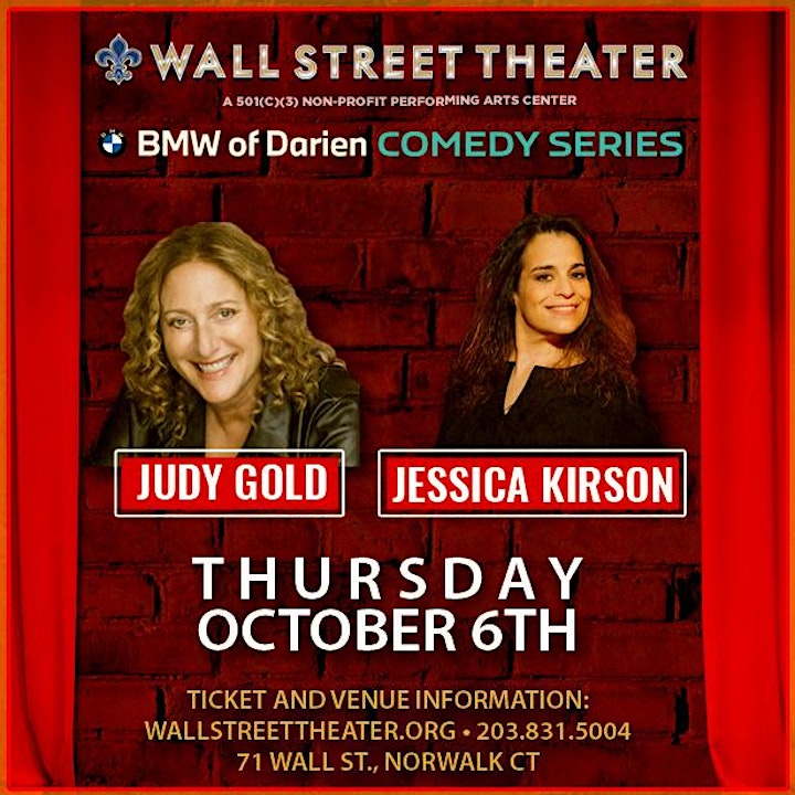 Judy Gold & Jessica Kirson hosted by Alyssa Goggi image