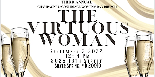 3rd Annual Champagne & Confidence Women's Event