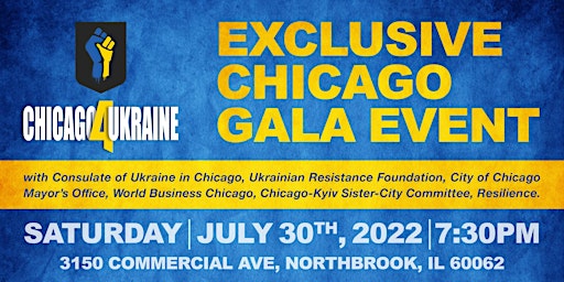 CHICAGO 4 UKRAINE GALA EVENT & CONCERT
