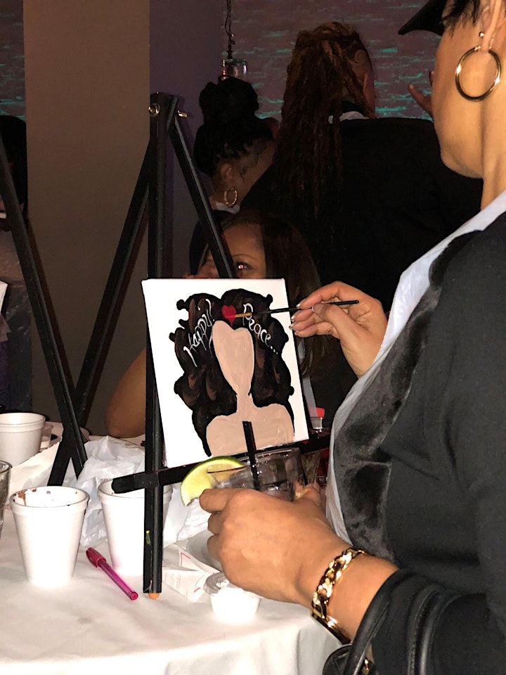 Speed Dating and Painting with a twist Fundraiser image