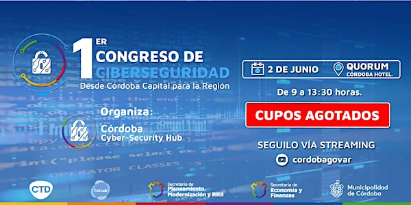1er Congreso de Ciberseguridad, desde Córdoba Capital a la Región