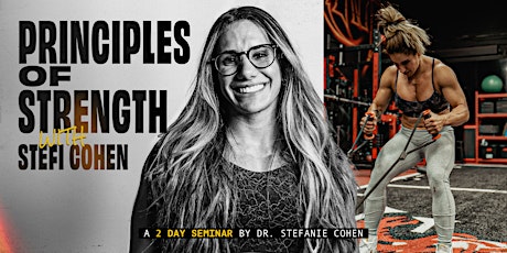 Principles Of Strength With Stefi Cohen tickets