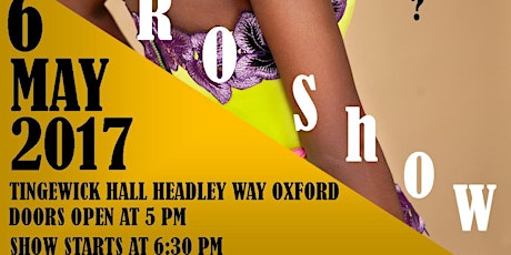 AFROShow Catwalk and Exhibition event primary image