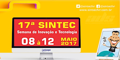 Imagem principal do evento Sintec- Semana de Inovação e Tecnologia - 11 à 12 de Maio de 2017