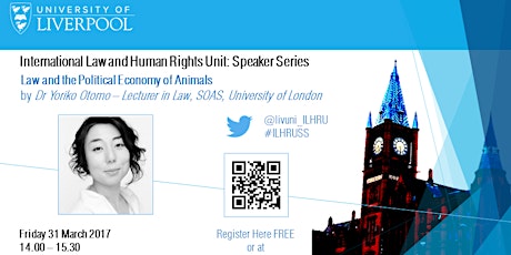 ILHRU Speaker Series: Law and the Political Economy of Animals primary image