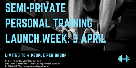 Semi Private Personal Training primary image