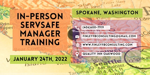 ServSafe Manager Training - Spokane, Washington - January 24th, 2023