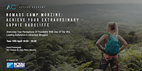 Nomads Camp Morzine: Sophie Radcliffe - Achieve Your Extraordinary primary image