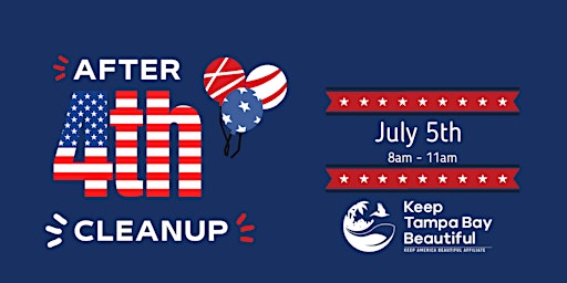 Keep Tampa Bay Beautiful's After the 4th Cleanup