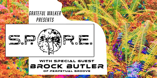 Grateful Walker Presents: S.P.O.R.E. w/s/g BROCK BUTLER of Perpetual Groove